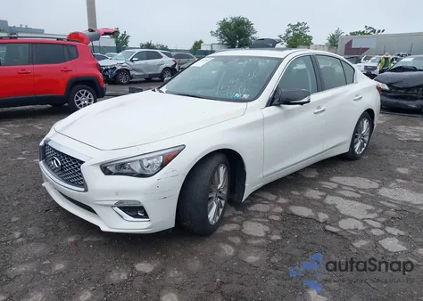 2021 Infiniti Q50 Luxe Awd from USA, damaged, VIN JN1EV7BR5MM753536